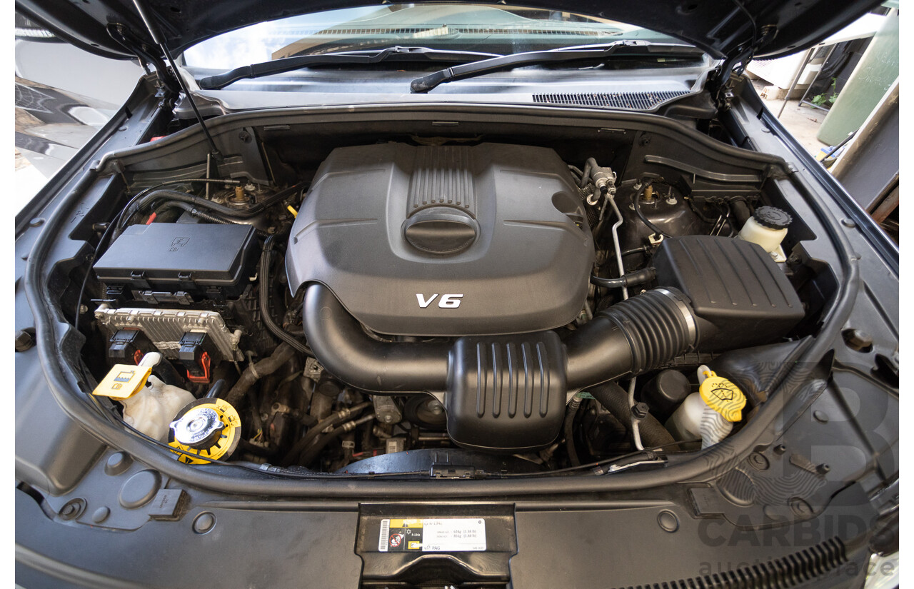 11/2016 Jeep Grand Cherokee Overland (4x4) WK MY15 4D Wagon Granite Crystal Metallic 3.6L V6