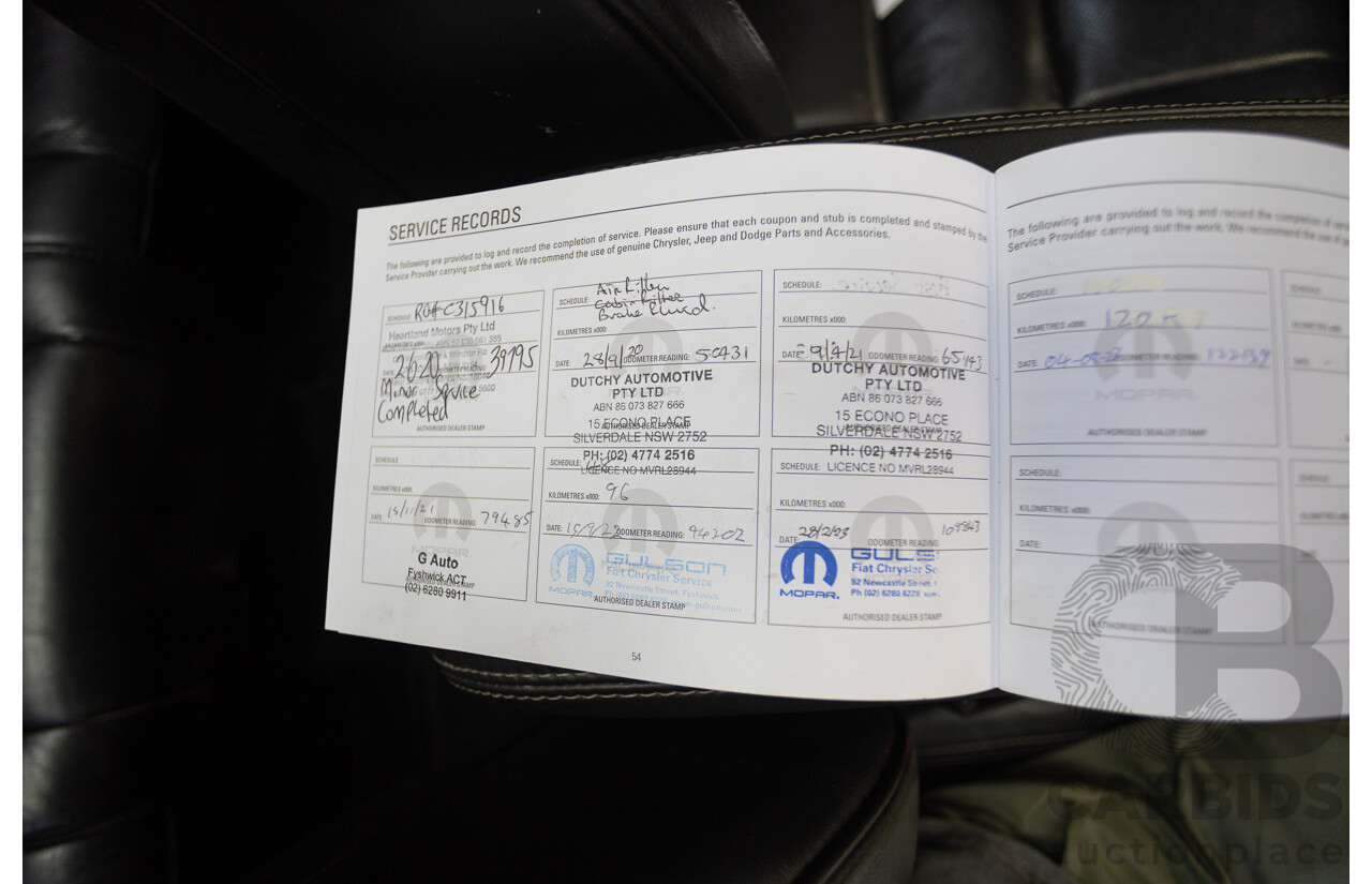 11/2016 Jeep Grand Cherokee Overland (4x4) WK MY15 4D Wagon Granite Crystal Metallic 3.6L V6