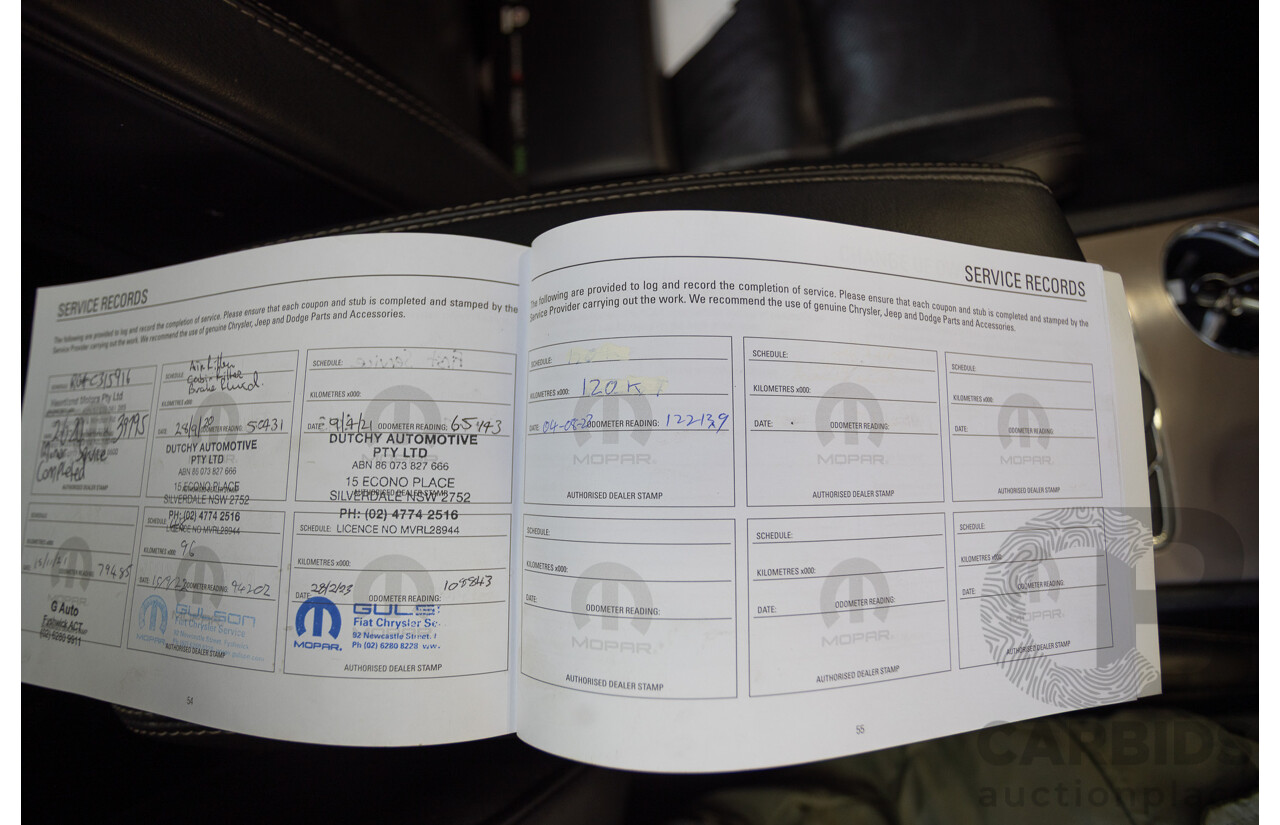 11/2016 Jeep Grand Cherokee Overland (4x4) WK MY15 4D Wagon Granite Crystal Metallic 3.6L V6