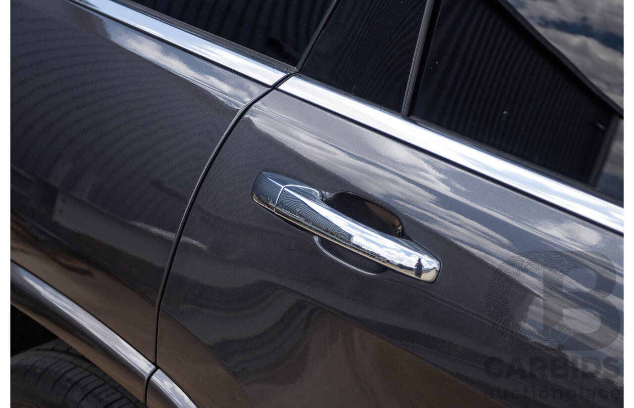 11/2016 Jeep Grand Cherokee Overland (4x4) WK MY15 4D Wagon Granite Crystal Metallic 3.6L V6