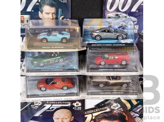 Collection of Six Boxed James Bond 'Die Another Day' Model Cars (6)