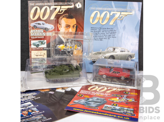 Collection of Three Boxed James Bond 'GoldenEye' , 'You Only Live Twice' and 'Diamonds Are Forever' Model Cars (3)
