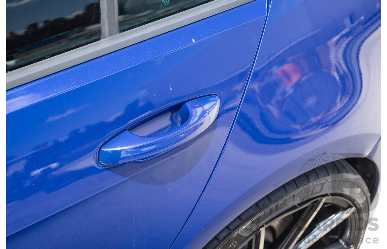 8/2016 Volkswagen Golf R (AWD) AU MY17 5D Hatchback Lapiz Blue Metallic Turbo 2.0L