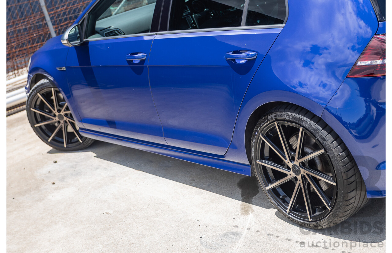 8/2016 Volkswagen Golf R (AWD) AU MY17 5D Hatchback Lapiz Blue Metallic Turbo 2.0L