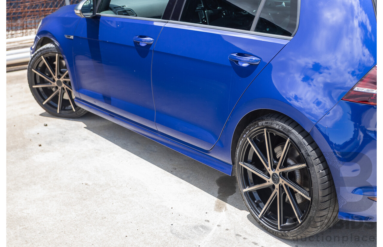 8/2016 Volkswagen Golf R (AWD) AU MY17 5D Hatchback Lapiz Blue Metallic Turbo 2.0L