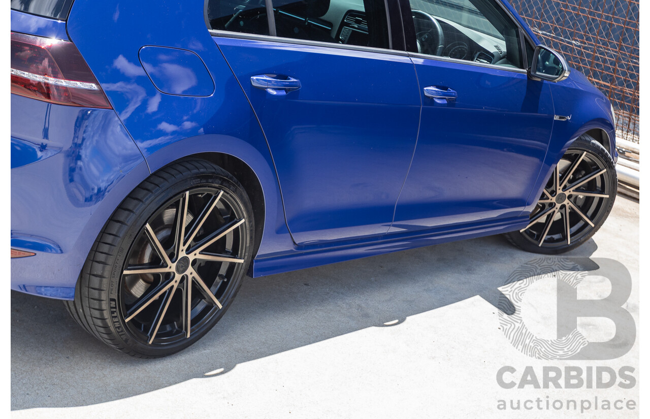 8/2016 Volkswagen Golf R (AWD) AU MY17 5D Hatchback Lapiz Blue Metallic Turbo 2.0L