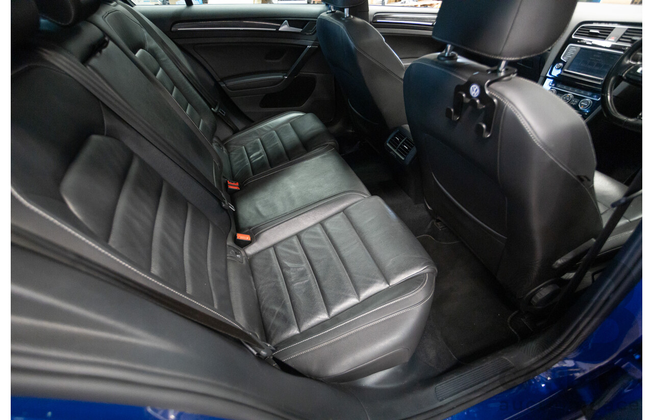 8/2016 Volkswagen Golf R (AWD) AU MY17 5D Hatchback Lapiz Blue Metallic Turbo 2.0L