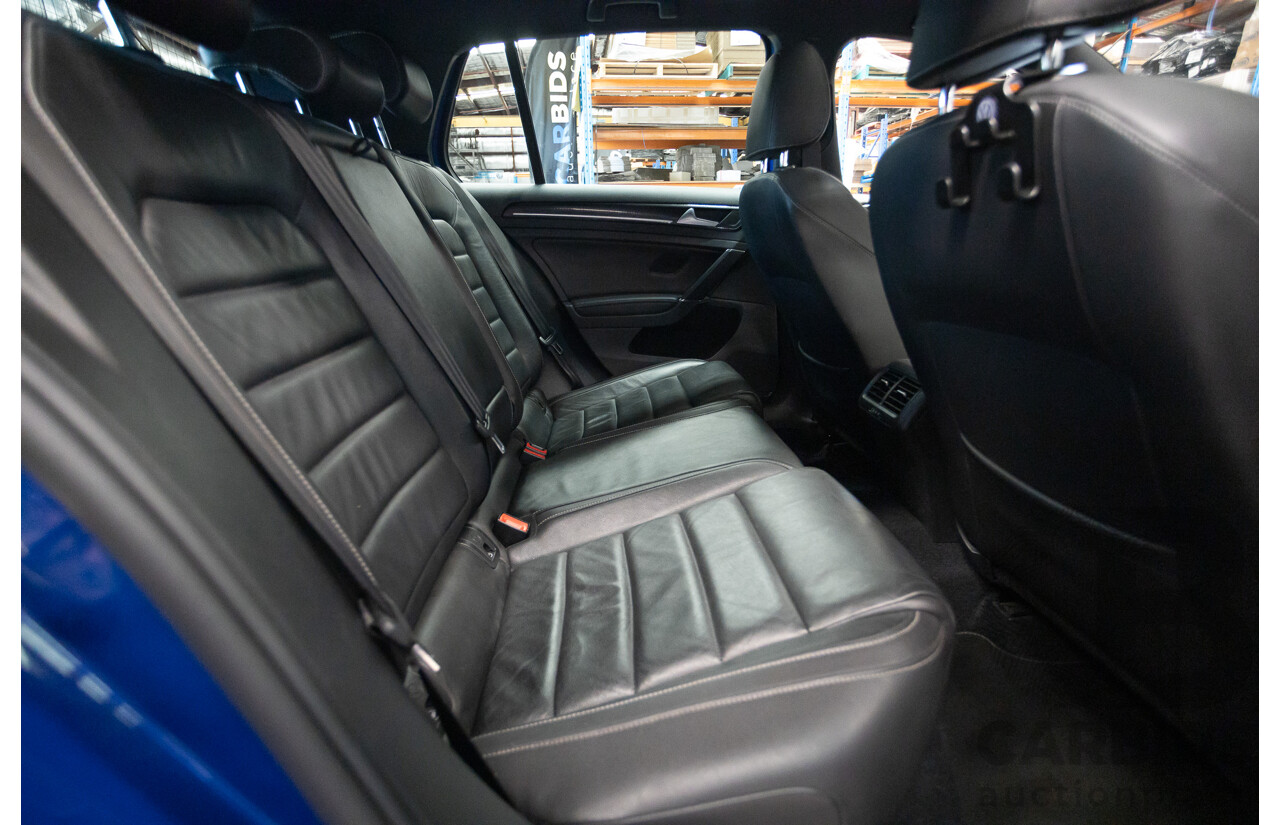 8/2016 Volkswagen Golf R (AWD) AU MY17 5D Hatchback Lapiz Blue Metallic Turbo 2.0L