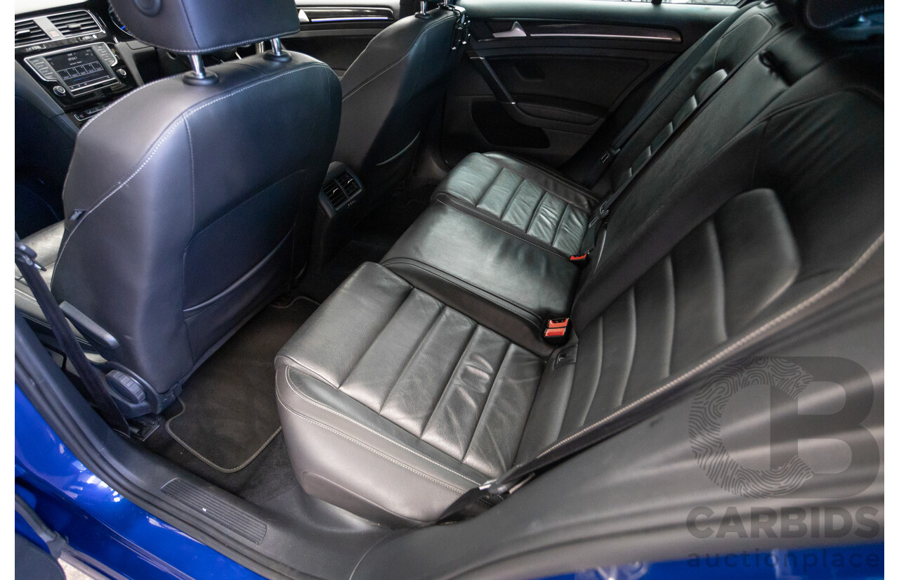 8/2016 Volkswagen Golf R (AWD) AU MY17 5D Hatchback Lapiz Blue Metallic Turbo 2.0L