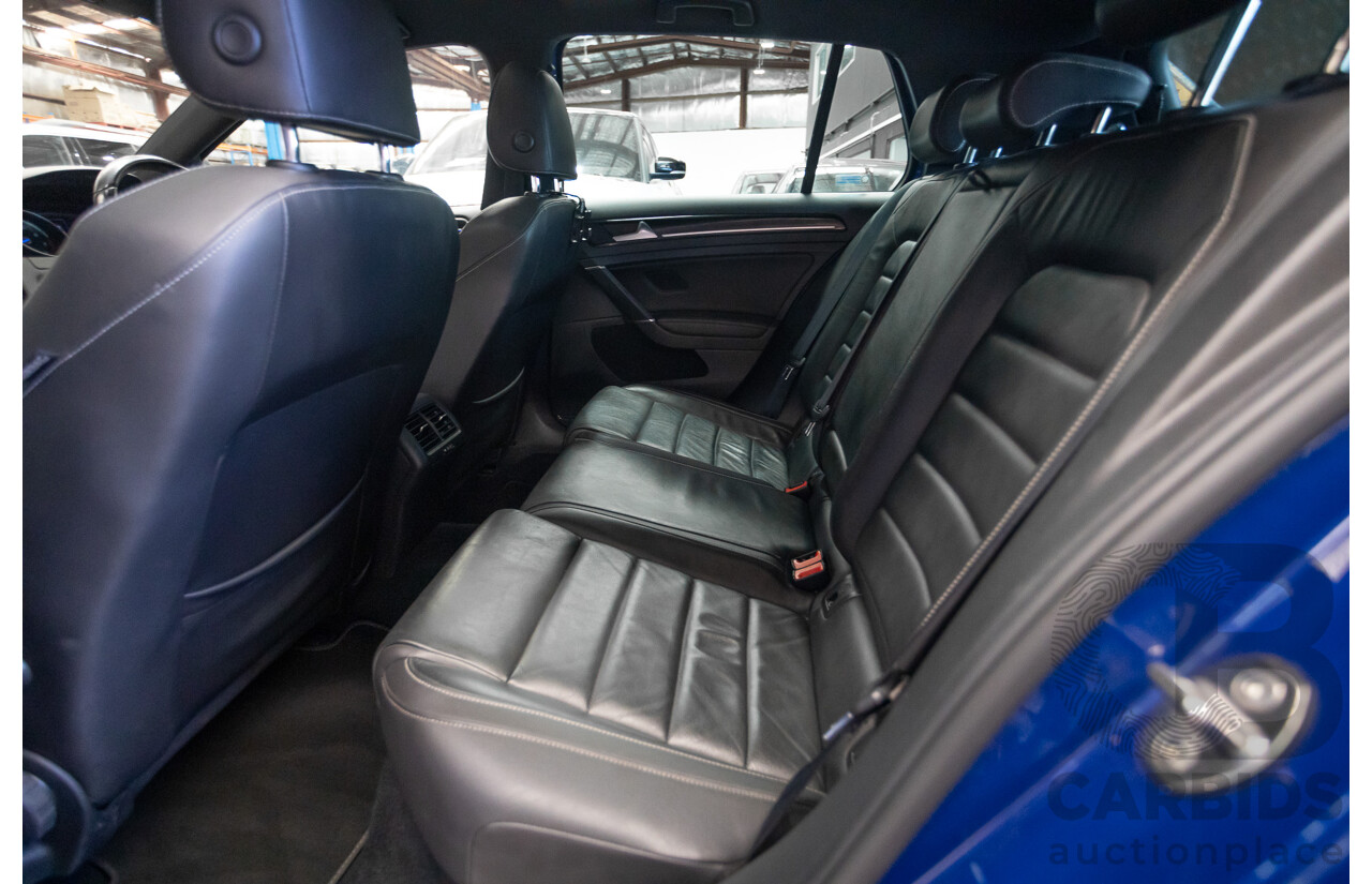 8/2016 Volkswagen Golf R (AWD) AU MY17 5D Hatchback Lapiz Blue Metallic Turbo 2.0L