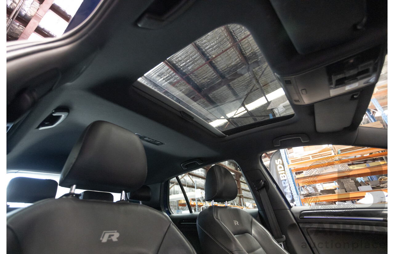 8/2016 Volkswagen Golf R (AWD) AU MY17 5D Hatchback Lapiz Blue Metallic Turbo 2.0L