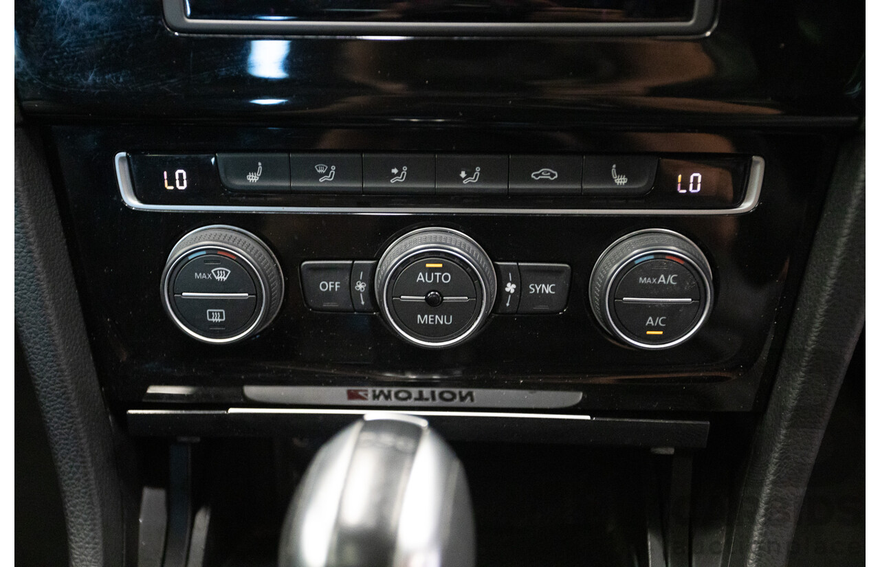 8/2016 Volkswagen Golf R (AWD) AU MY17 5D Hatchback Lapiz Blue Metallic Turbo 2.0L