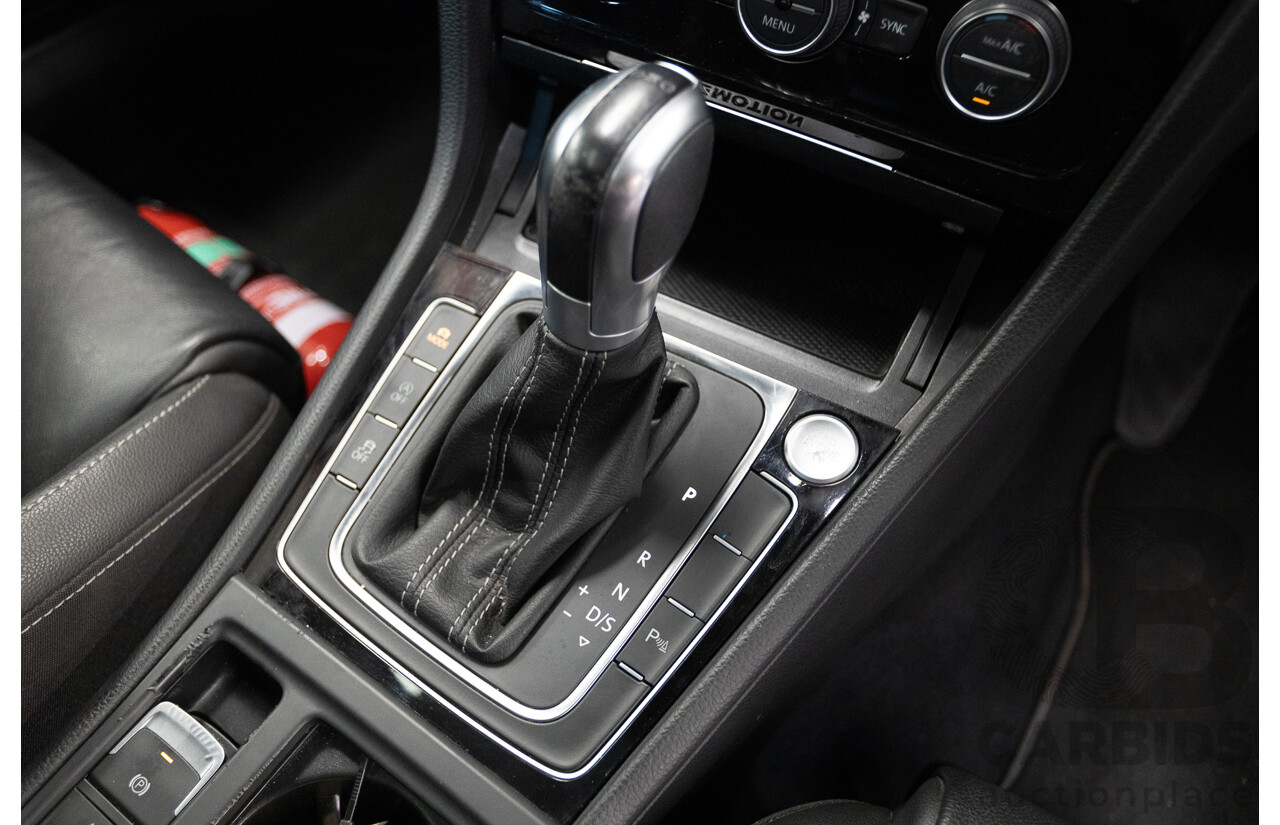 8/2016 Volkswagen Golf R (AWD) AU MY17 5D Hatchback Lapiz Blue Metallic Turbo 2.0L