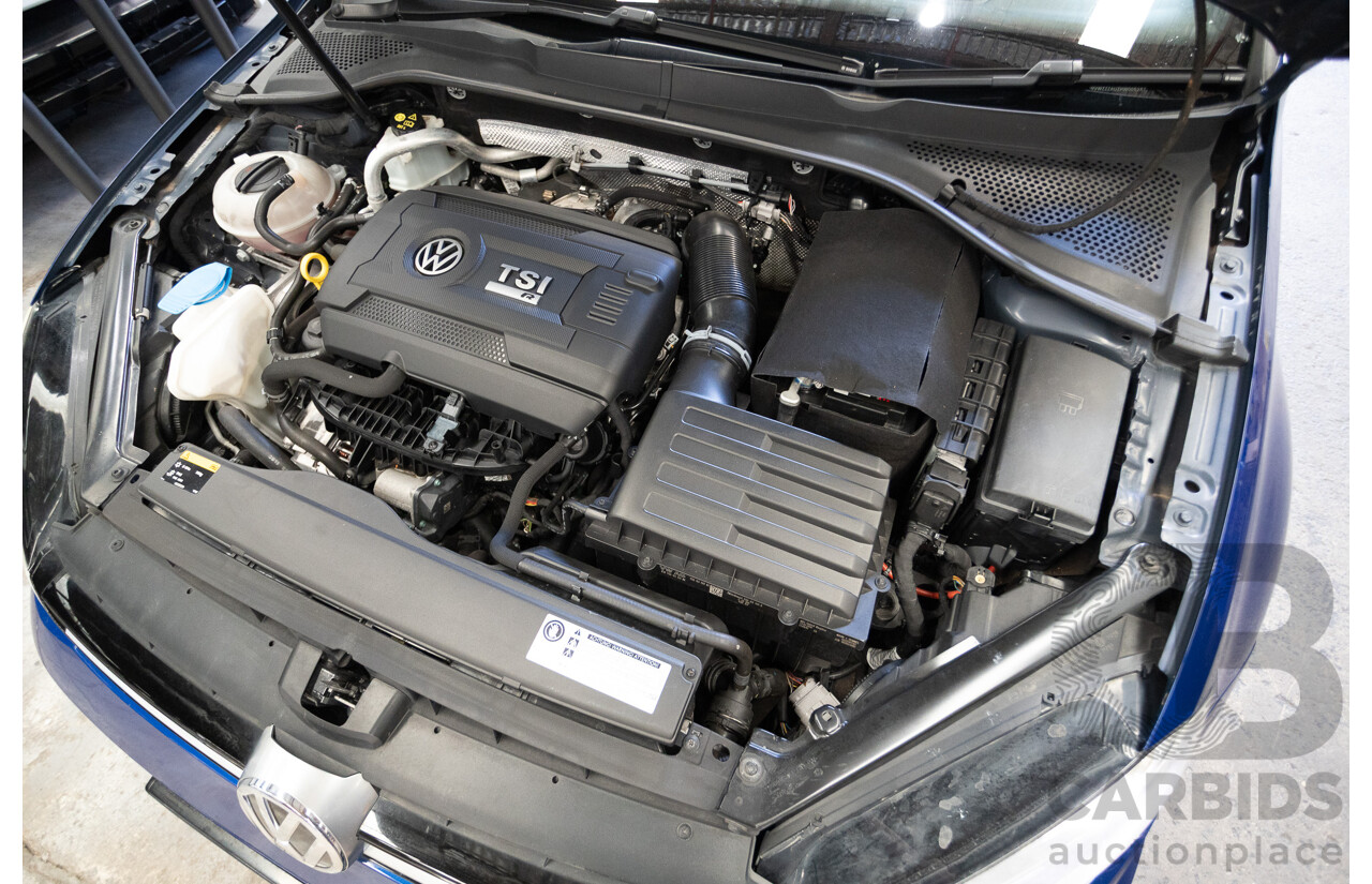 8/2016 Volkswagen Golf R (AWD) AU MY17 5D Hatchback Lapiz Blue Metallic Turbo 2.0L