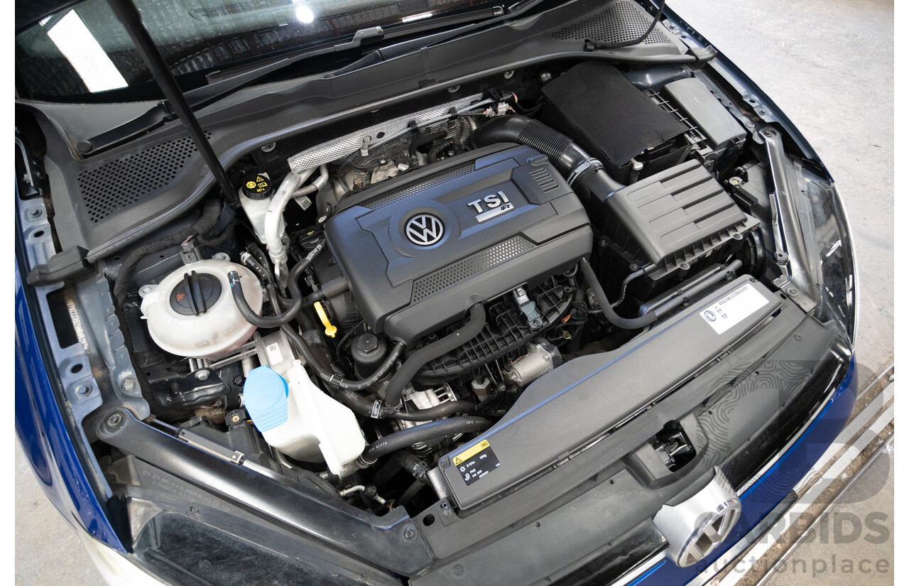 8/2016 Volkswagen Golf R (AWD) AU MY17 5D Hatchback Lapiz Blue Metallic Turbo 2.0L