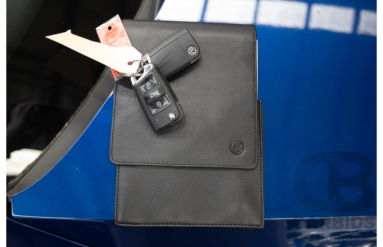 8/2016 Volkswagen Golf R (AWD) AU MY17 5D Hatchback Lapiz Blue Metallic Turbo 2.0L