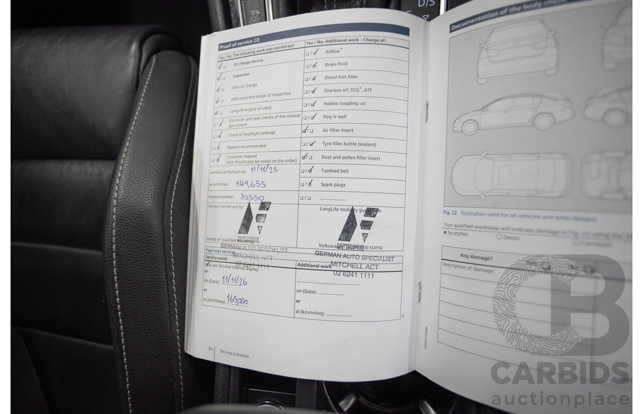 8/2016 Volkswagen Golf R (AWD) AU MY17 5D Hatchback Lapiz Blue Metallic Turbo 2.0L