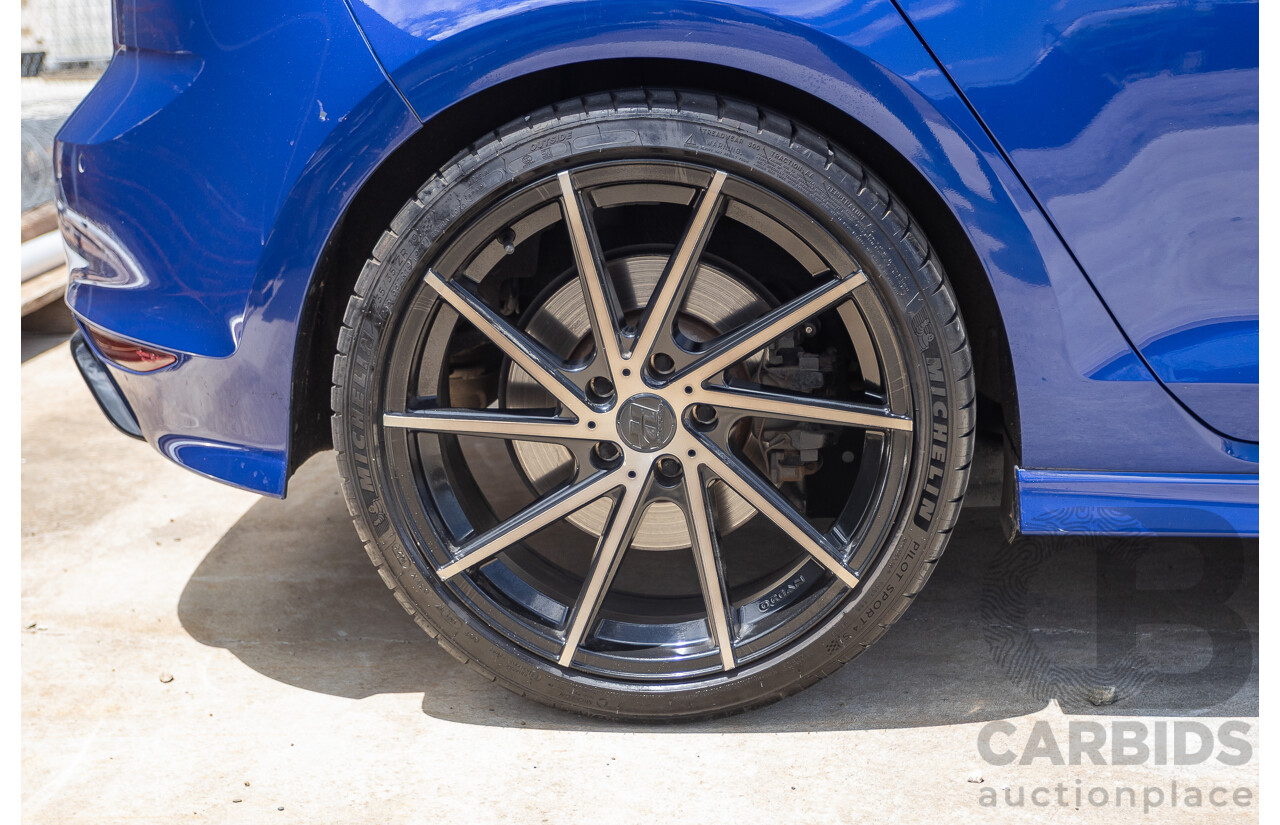 8/2016 Volkswagen Golf R (AWD) AU MY17 5D Hatchback Lapiz Blue Metallic Turbo 2.0L