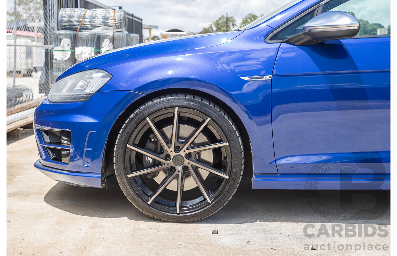 8/2016 Volkswagen Golf R (AWD) AU MY17 5D Hatchback Lapiz Blue Metallic Turbo 2.0L