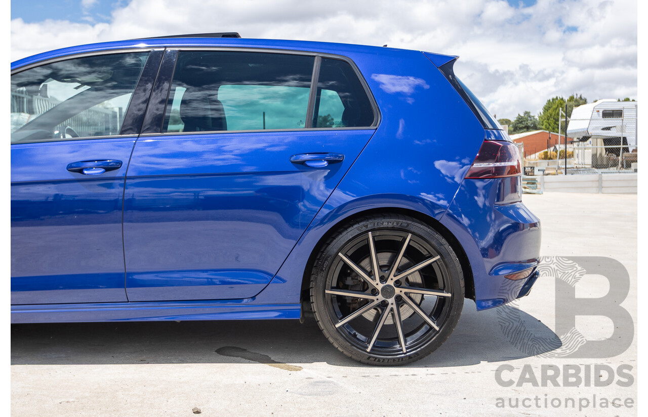 8/2016 Volkswagen Golf R (AWD) AU MY17 5D Hatchback Lapiz Blue Metallic Turbo 2.0L