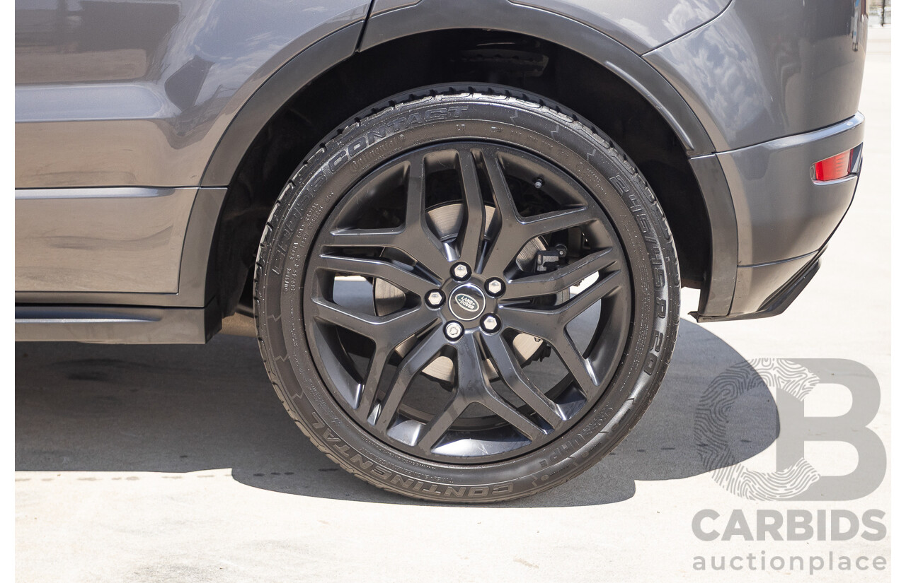 8/2016 Range Rover Evoque TD4 180 HSE Dynamic (AWD) LV MY17 5D Wagon Waitomo Grey Turbo Diesel 2.0L