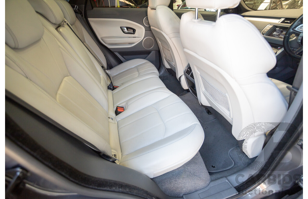 8/2016 Range Rover Evoque TD4 180 HSE Dynamic (AWD) LV MY17 5D Wagon Waitomo Grey Turbo Diesel 2.0L