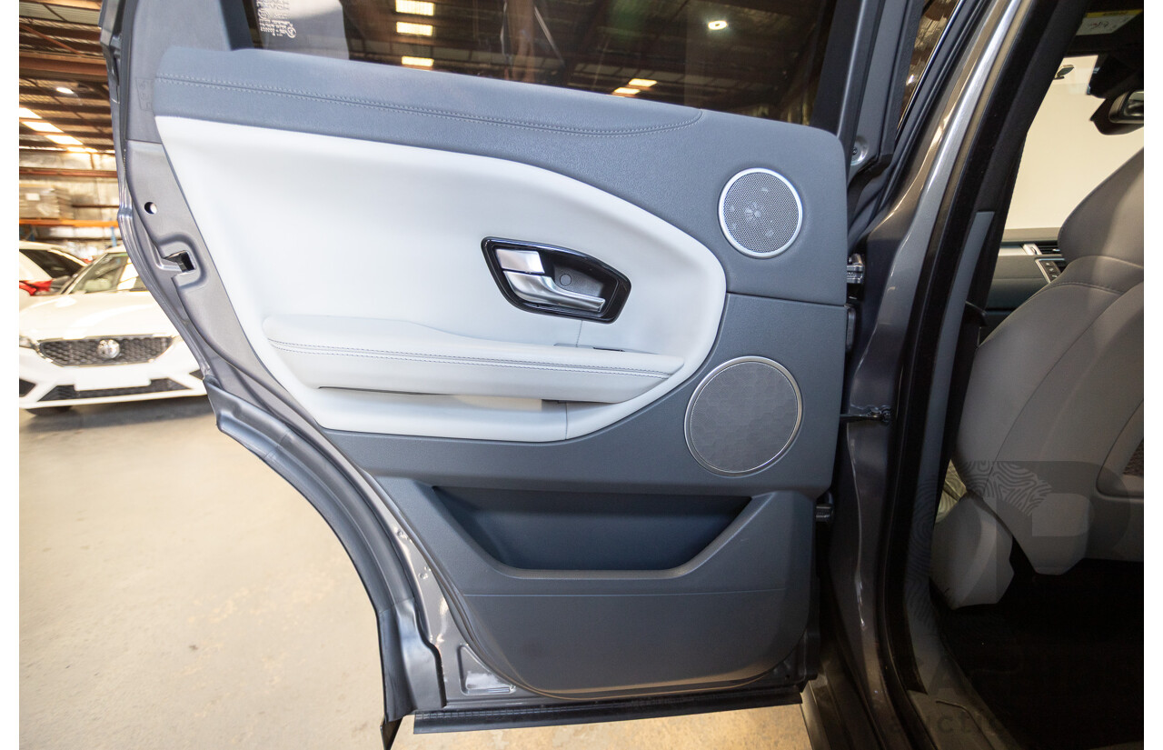 8/2016 Range Rover Evoque TD4 180 HSE Dynamic (AWD) LV MY17 5D Wagon Waitomo Grey Turbo Diesel 2.0L