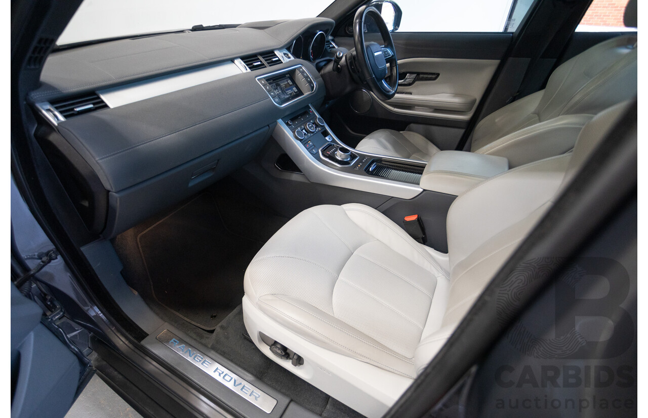 8/2016 Range Rover Evoque TD4 180 HSE Dynamic (AWD) LV MY17 5D Wagon Waitomo Grey Turbo Diesel 2.0L