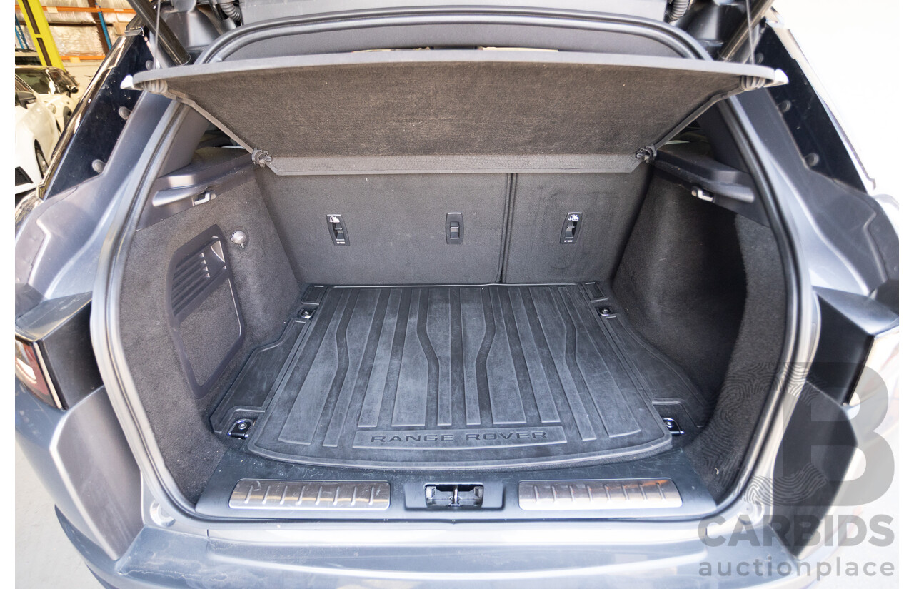 8/2016 Range Rover Evoque TD4 180 HSE Dynamic (AWD) LV MY17 5D Wagon Waitomo Grey Turbo Diesel 2.0L