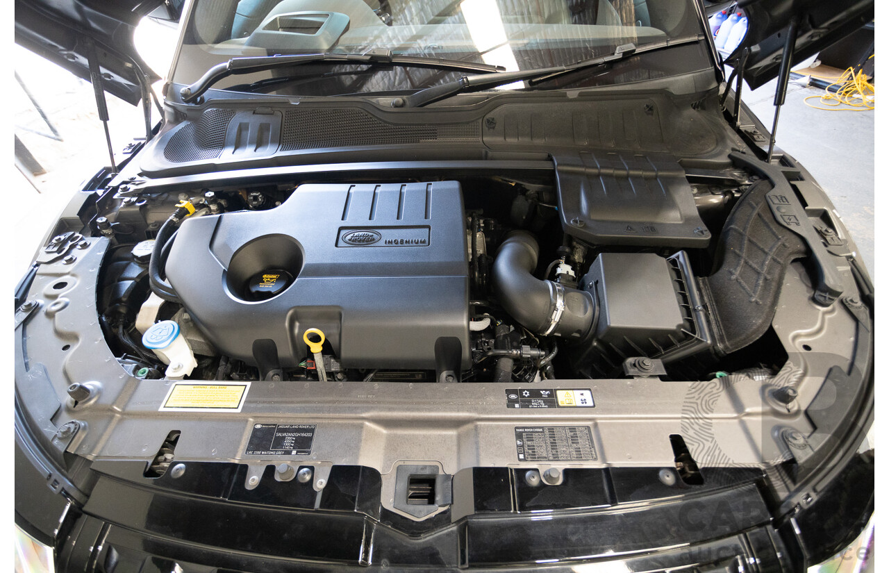 8/2016 Range Rover Evoque TD4 180 HSE Dynamic (AWD) LV MY17 5D Wagon Waitomo Grey Turbo Diesel 2.0L