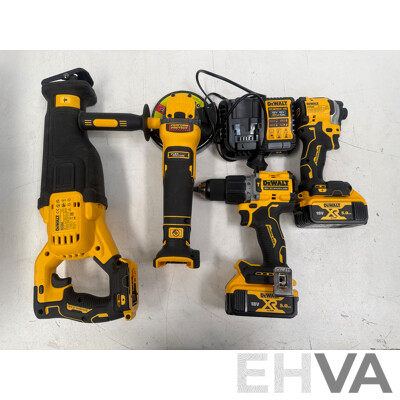 Assorted Lot of Dewalt Tools