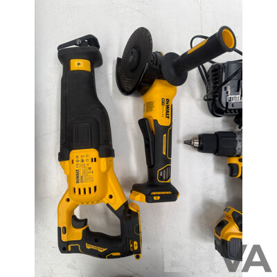 Assorted Lot of Dewalt Tools