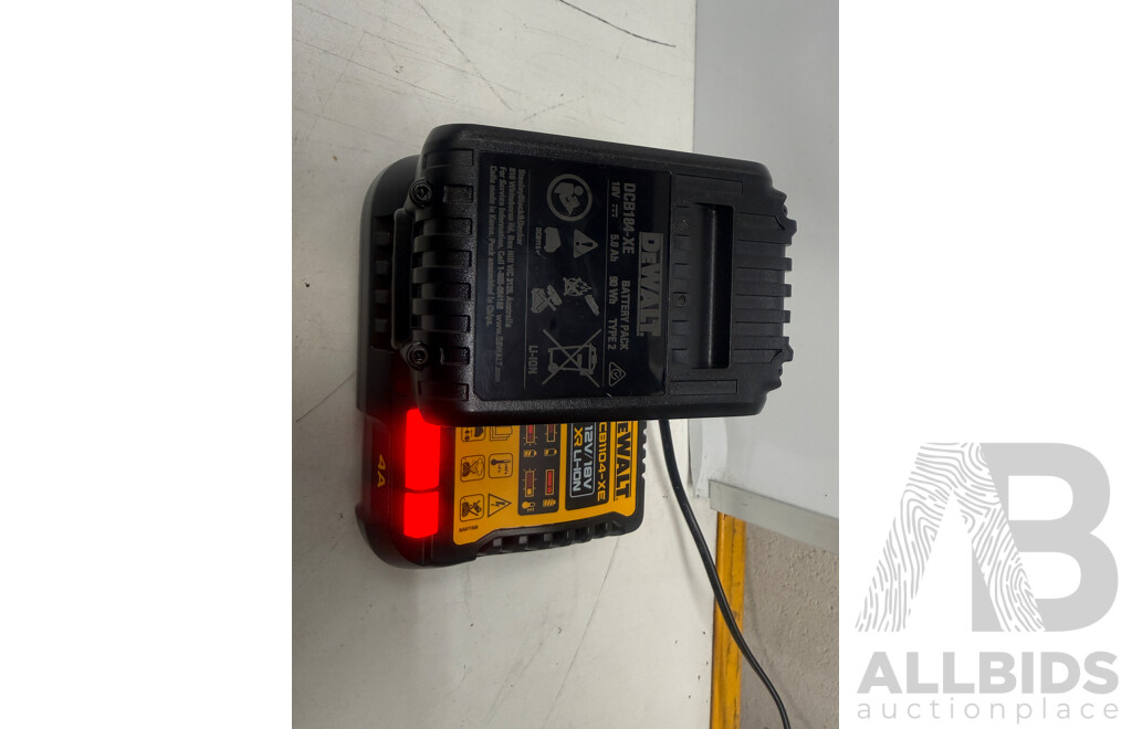 Kit of DeWalt Power Tools Including DCF709: 18V XR Brushless Hammer Drill Driver + DCF809: 18V XR Brushless Impact Driver + DCF922: 18V XR Brushless 1/2