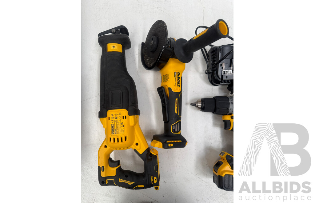 Assorted Lot of Dewalt Tools