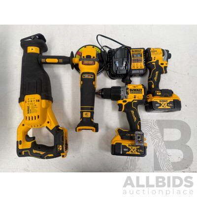 Assorted Lot of Dewalt Tools