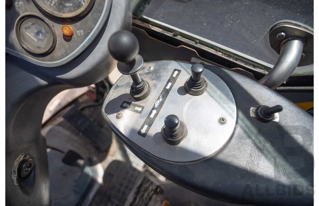 Circa 2009 Green Machine 636HS Air Sweeper (Enclosed A/C Cab)