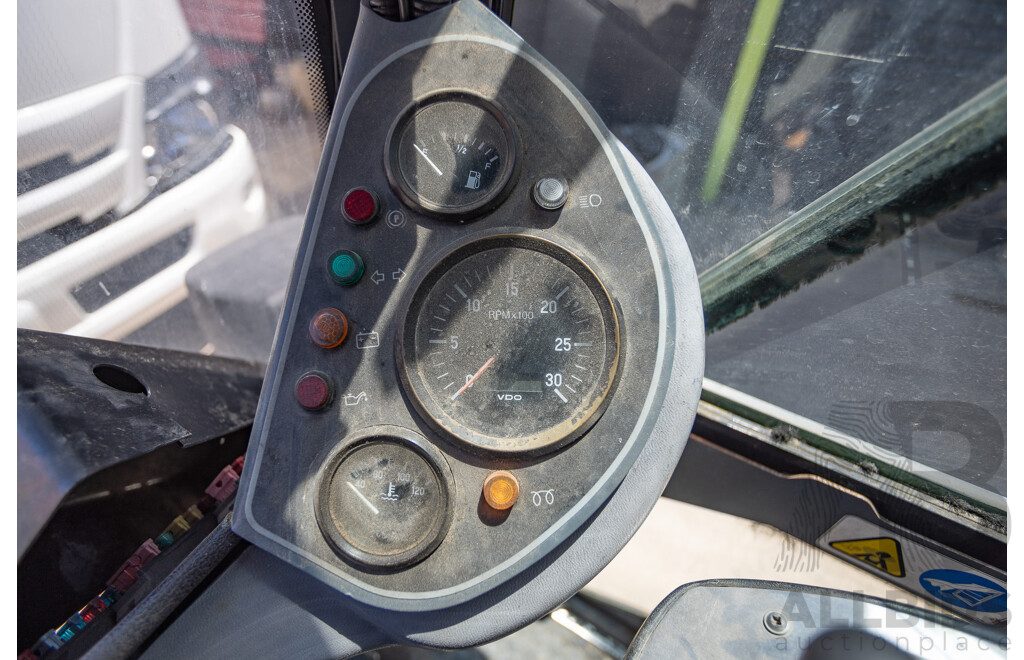 Circa 2009 Green Machine 636HS Air Sweeper (Enclosed A/C Cab)