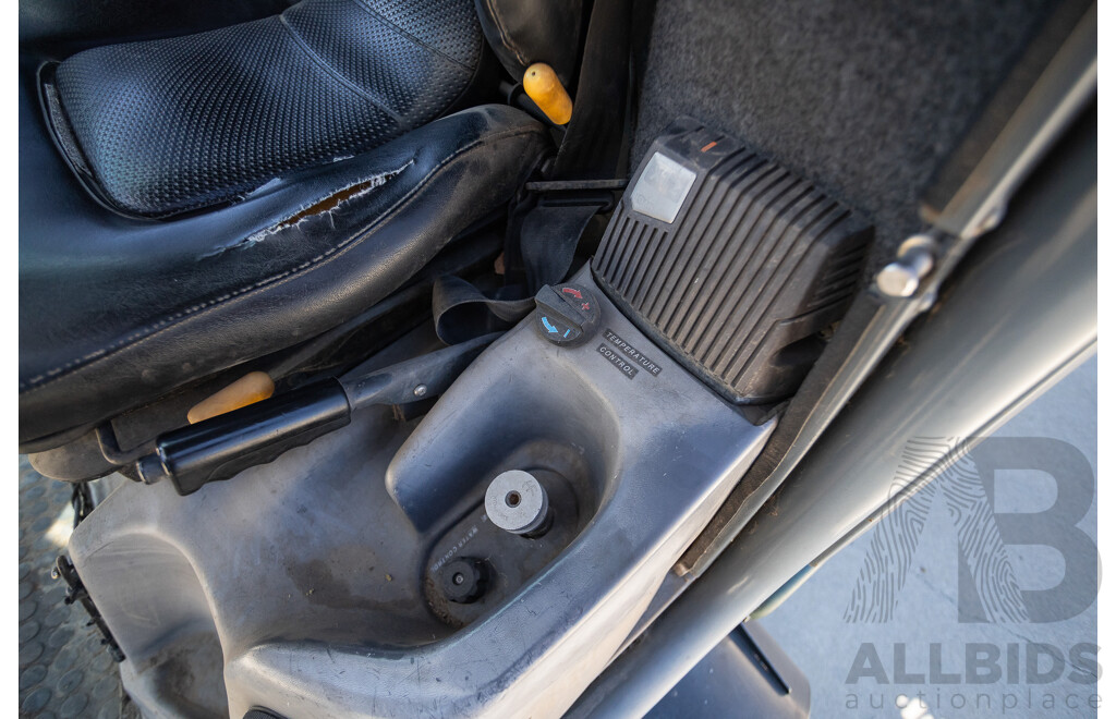 Circa 2009 Green Machine 636HS Air Sweeper (Enclosed A/C Cab)