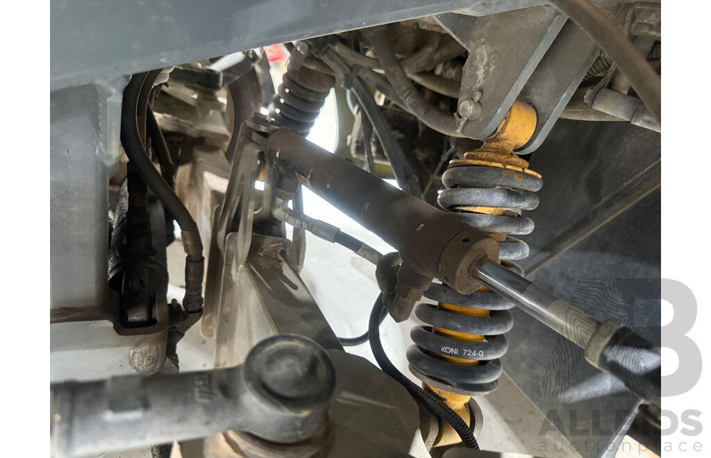 Circa 2009 Green Machine 636HS Air Sweeper (Enclosed A/C Cab)