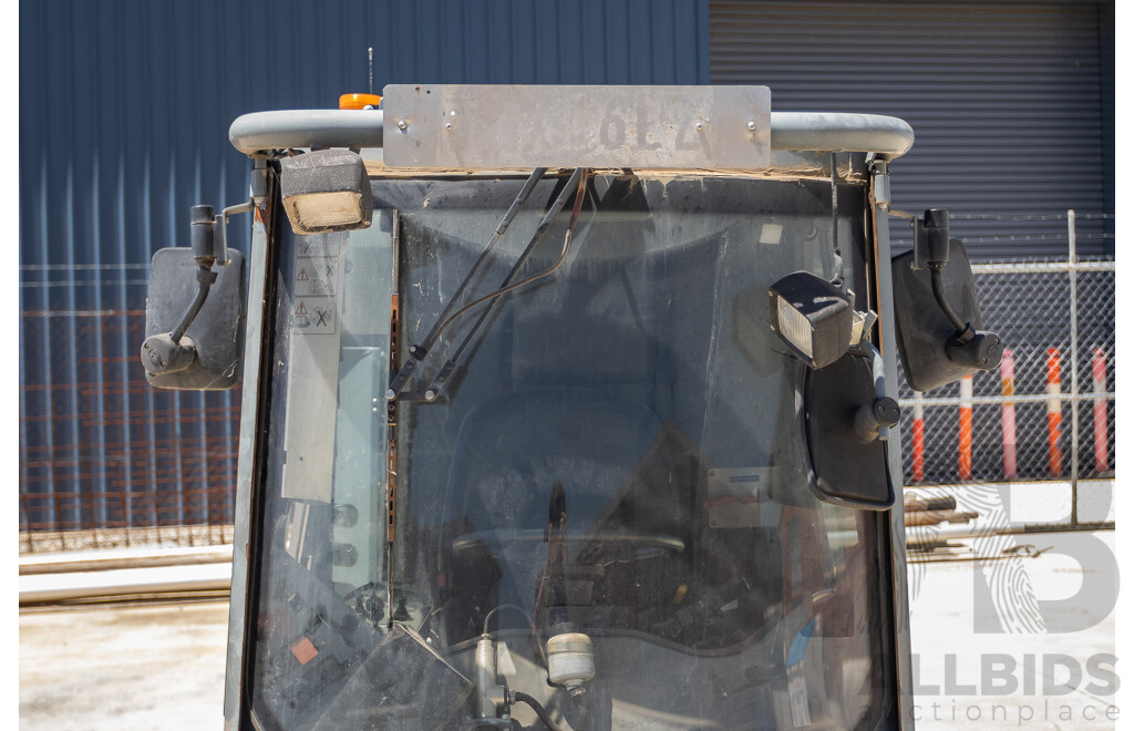 Circa 2009 Green Machine 636HS Air Sweeper (Enclosed A/C Cab)