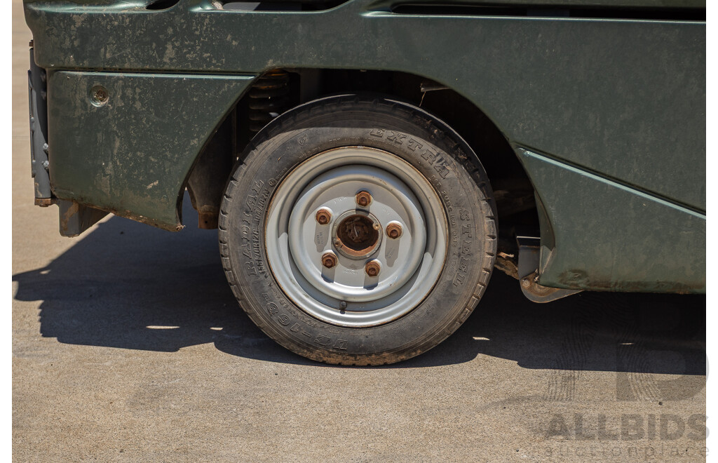 Circa 2009 Green Machine 636HS Air Sweeper (Enclosed A/C Cab)