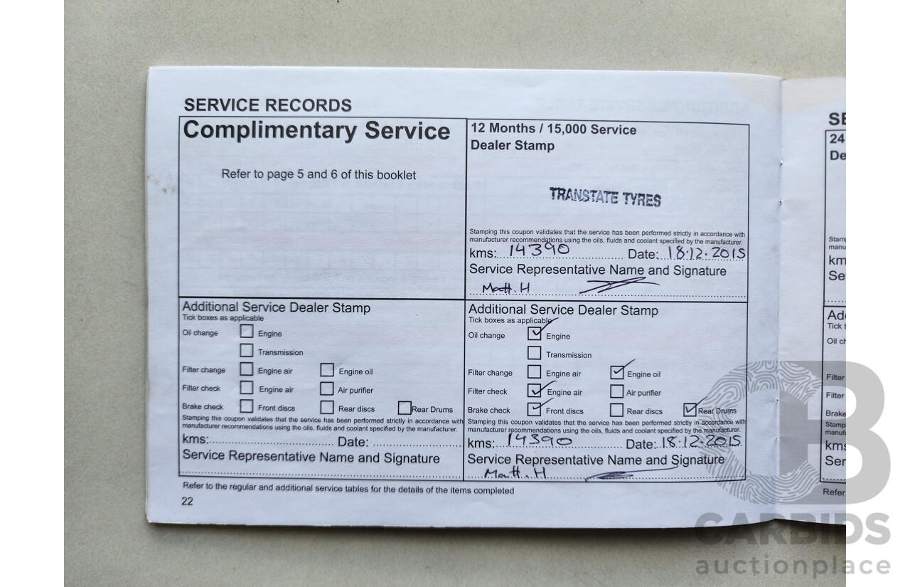 6/2014 Mitsubishi Mirage ES LA 5d Hatchback Pink 1.2L