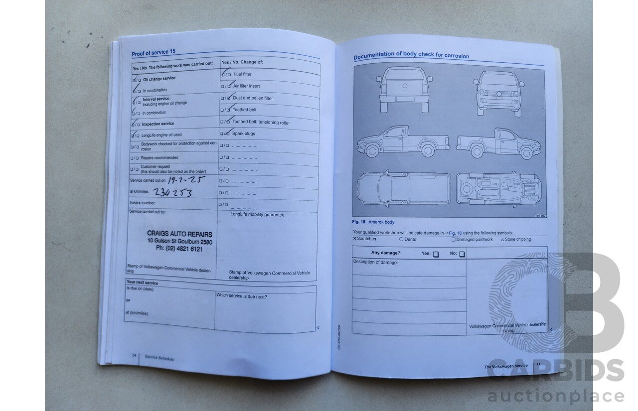 8/2013 Volkswagen Amarok Tdi400 Ultimate (4x4) 2H MY13 Dual Cab Utility Brown 2.0L