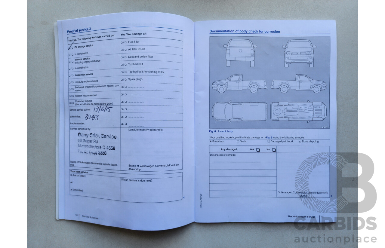 8/2013 Volkswagen Amarok Tdi400 Ultimate (4x4) 2H MY13 Dual Cab Utility Brown 2.0L