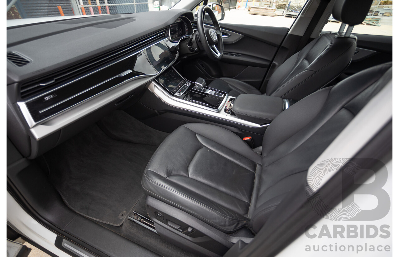 8/2021 Audi Q7 45 TDI Quattro MHEV (AWD) 4M MY22 4D Wagon Pure White Turbo Diesel 3.0L 7 seater - Mild Hybrid
