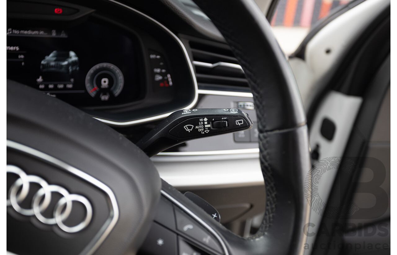 8/2021 Audi Q7 45 TDI Quattro MHEV (AWD) 4M MY22 4D Wagon Pure White Turbo Diesel 3.0L 7 seater - Mild Hybrid