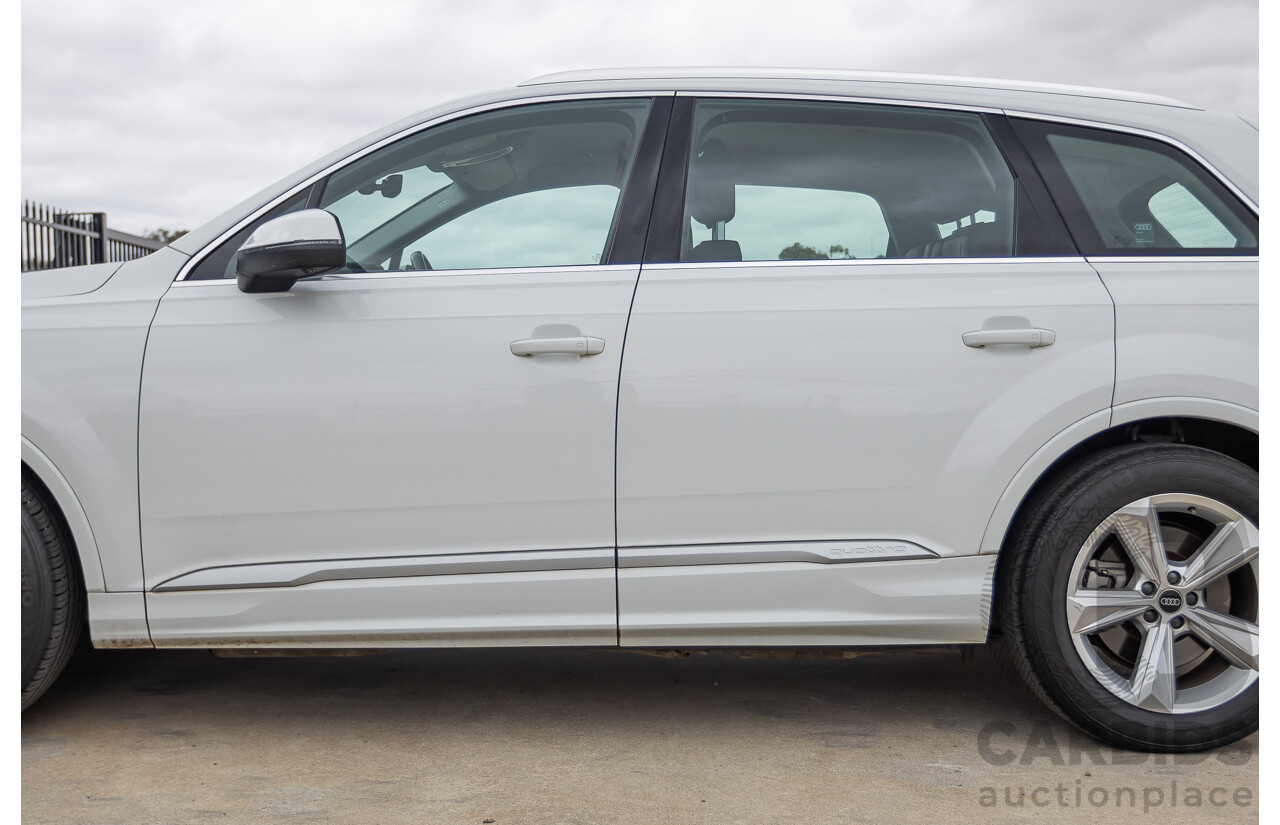 8/2021 Audi Q7 45 TDI Quattro MHEV (AWD) 4M MY22 4D Wagon Pure White Turbo Diesel 3.0L 7 seater - Mild Hybrid