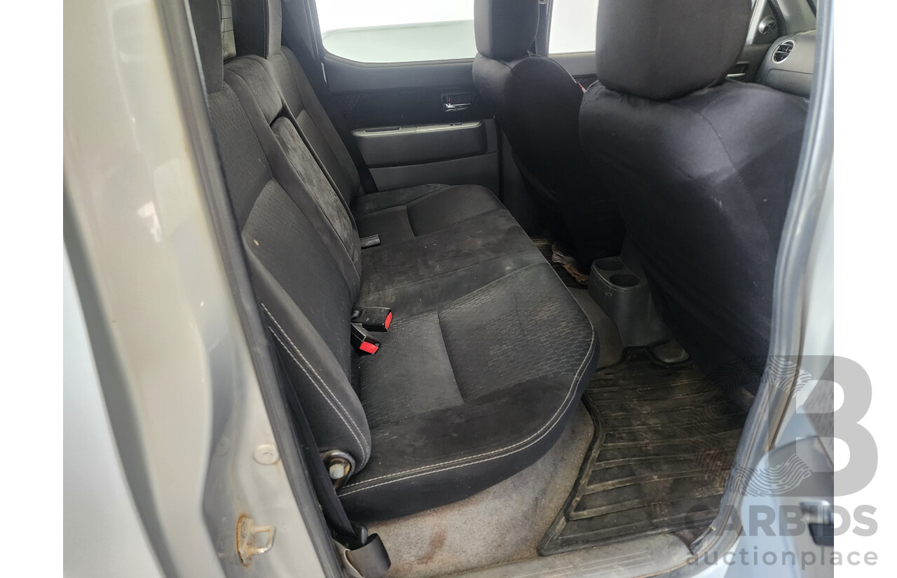 5/2010 Ford Ranger XLT (4x4) PK Dual Cab P/Up Silver 3.0L