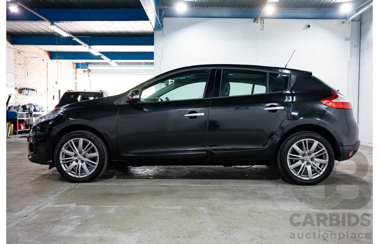1/2011 Renault Megane Privilege 1.5dci X32 5d Hatchback Diamond Black Turbo Diesel 1.5L