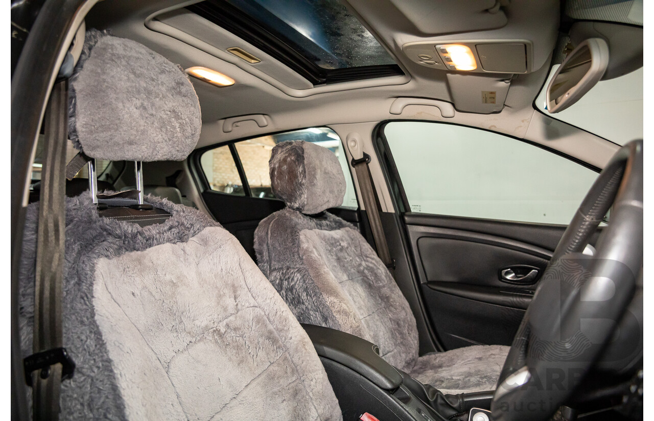 1/2011 Renault Megane Privilege 1.5dci X32 5d Hatchback Diamond Black Turbo Diesel 1.5L